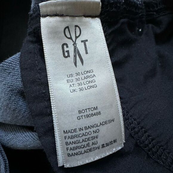 Good Threads Women's Whiskering Frayed Hem Jeans Black Size Large / 30 - Picture 14 of 14